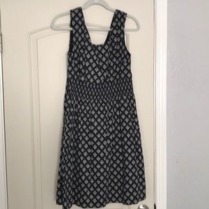 Black and white dress